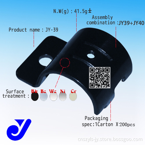 Pipe Fittings Clamp for Lean Tube Combinations (JY-39)